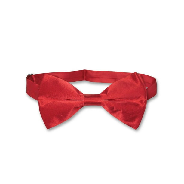 BOWTIE Solid RED Color Mens Bow Tie for Tuxedo or Suit 